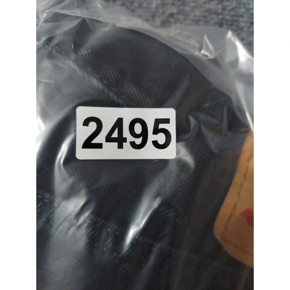 Levis‎ Jeans Mens 38x34* Black 505 Regular Fit Straight leg Denim (Actual 36x33)
